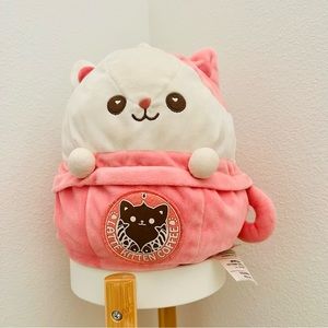 Latte Kitten Coffee Latte Neko Pink